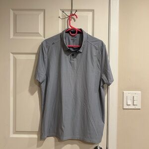 Rhone Men's striped Polo Shirt